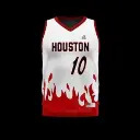 Sleeveless Print Basketball Jersey for Men/Women